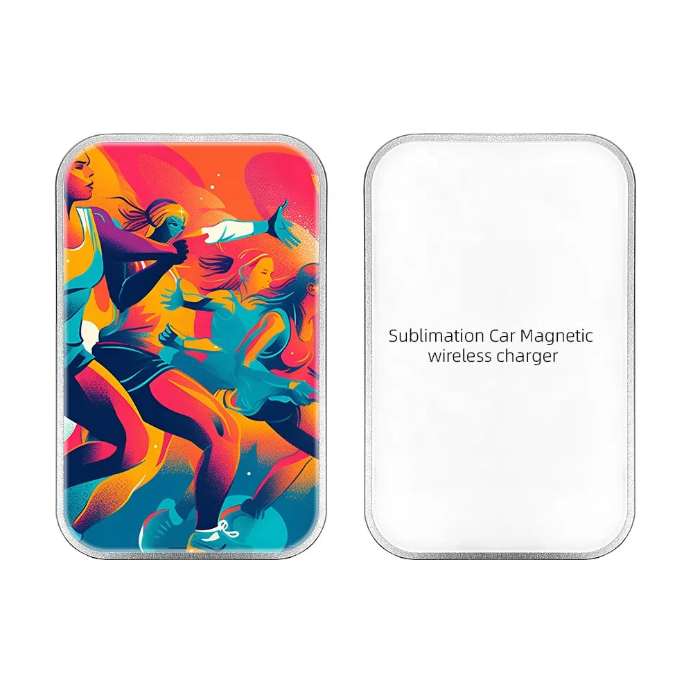 Sunyee Portable Car Magnetic Wireless Charger — Customizable Logo