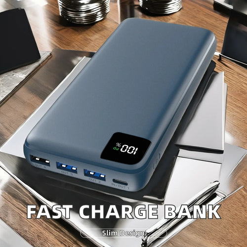 20000mAh Business Power Bank — 22.5W USB Fast Charging Portable Charger