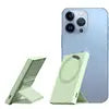 New Portable Slim Foldable HolderMagnetic Battery Pack Wireless Chargers Power Bank 5000mah Megsaf Batteries Magnetic Power Bank