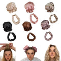 SENKA Satin Heatless Hair Curler — Pillow Soft Rollers Headband