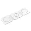 Foldable Magnetic Wireless Charger 15W — iPhone, Watch & Earphones Stand