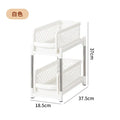 2-Tier Under Sink Organizer — Slide-Out Kitchen & Bathroom Storage Rack