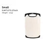 3 Pcs Plastic Non-Slip Cutting Board Cutting Board Set Dishwasher Safe Meat Veggies Fruits Kitchen Chopping Board