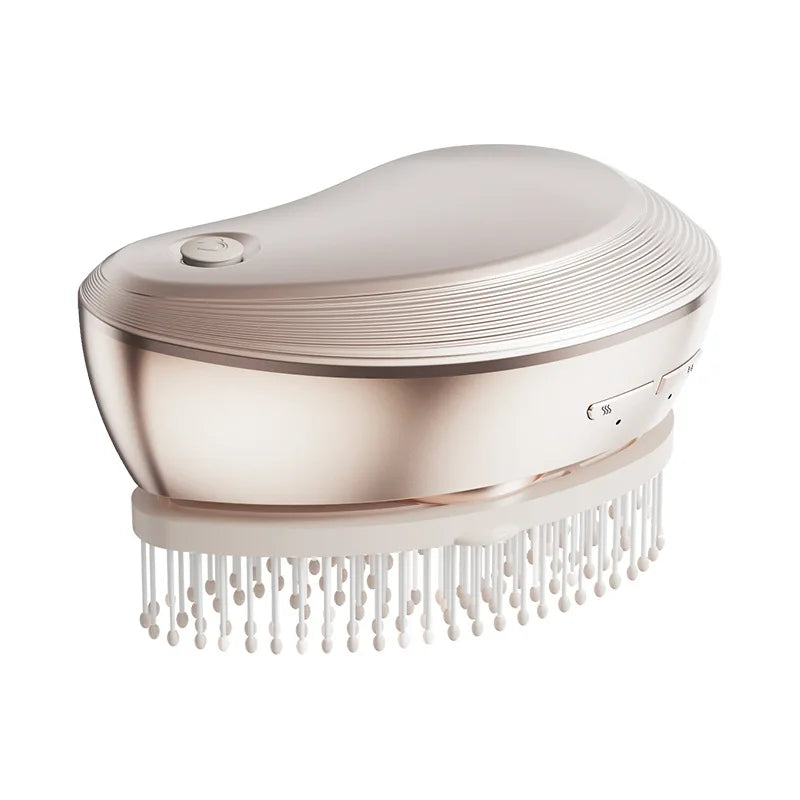 2025 Bestseller Electric Scalp Massager Comfortable Hairbrush Vibrating Comb Aerosol Oil Spray Beauty Stimulator Head Massager