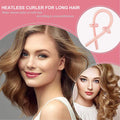 Satin Silk Heatless Hair Curler Set — Overnight Curling Headband