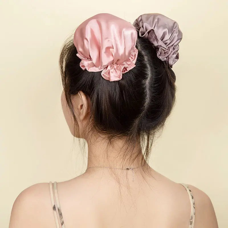 SENKA Satin Heatless Hair Curler — Pillow Soft Rollers Headband