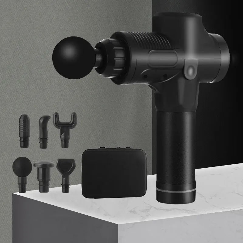 Professional Deep Tissue Massage Gun — 20-Head Portable Muscle Massager