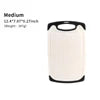 3 Pcs Plastic Non-Slip Cutting Board Cutting Board Set Dishwasher Safe Meat Veggies Fruits Kitchen Chopping Board