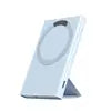 New Portable Slim Foldable HolderMagnetic Battery Pack Wireless Chargers Power Bank 5000mah Megsaf Batteries Magnetic Power Bank