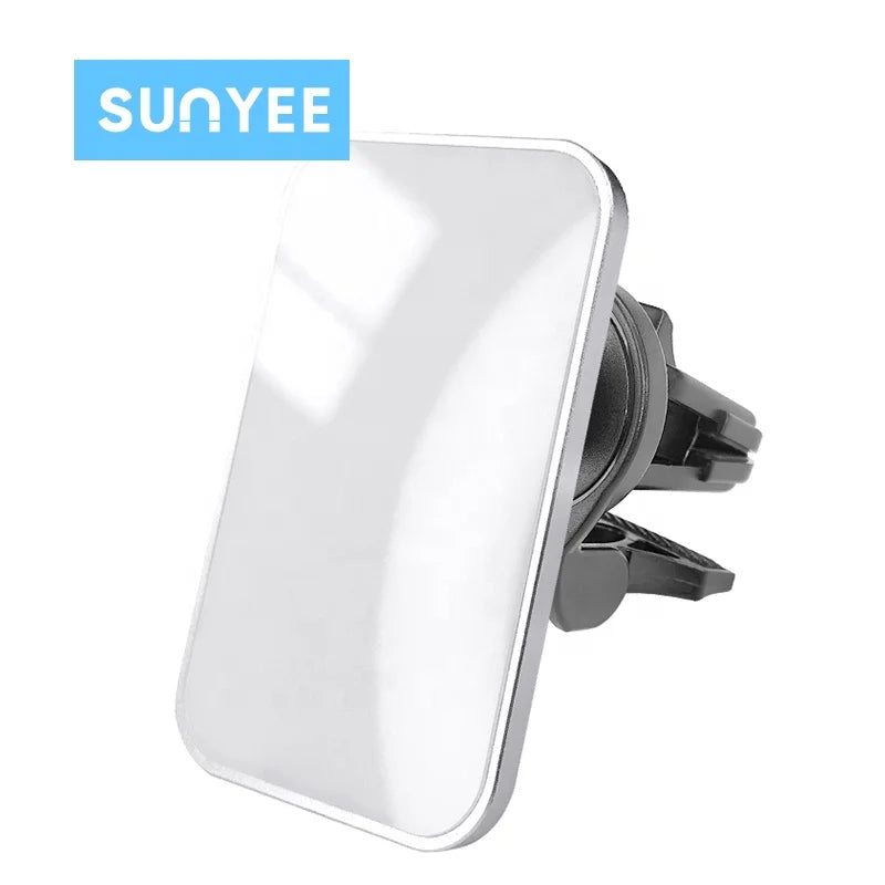 Sunyee Portable Car Magnetic Wireless Charger — Customizable Logo