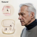 Flysound Digital Hearing Aid — Rechargeable 120dB Waterproof OTC for Seniors