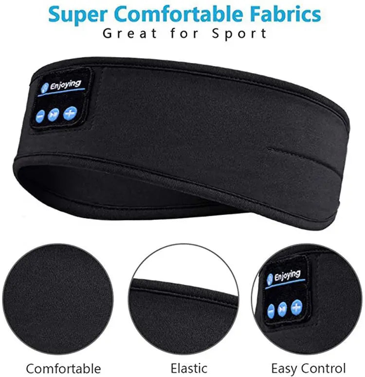 2023 Hot Sale Outdoor Sports Headband Wireless Headphones Sleep Music Knitted Headband