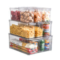 Stackable Fridge Storage Container Set — 10-Piece Refrigerator Organizer