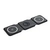 Foldable Magnetic Wireless Charger 15W — iPhone, Watch & Earphones Stand