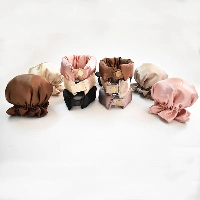 SENKA Satin Heatless Hair Curler — Pillow Soft Rollers Headband