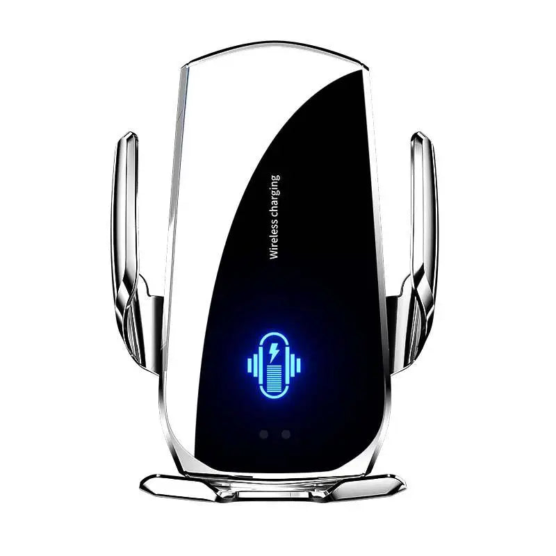 Electric Locking Car Air Vent Wireless Chargers for  Car Phone Holder Station 15W Fast Charging