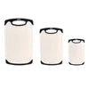 3 Pcs Plastic Non-Slip Cutting Board Cutting Board Set Dishwasher Safe Meat Veggies Fruits Kitchen Chopping Board
