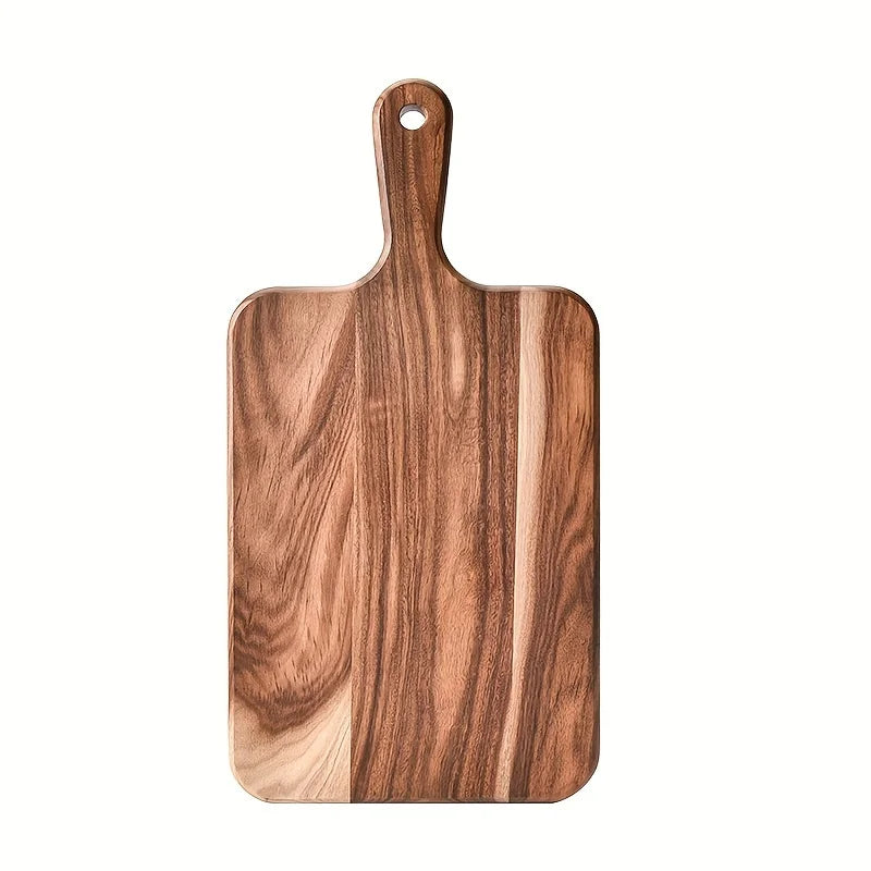Wooden Cutting Board & Food Serving Tray — Kitchen Accessory