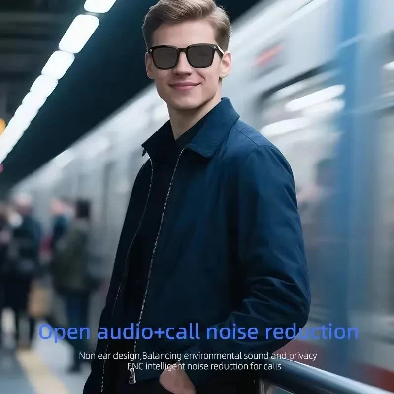 AI Smart Glasses 2026 — 8MP HD Camera, Bluetooth Call & Music