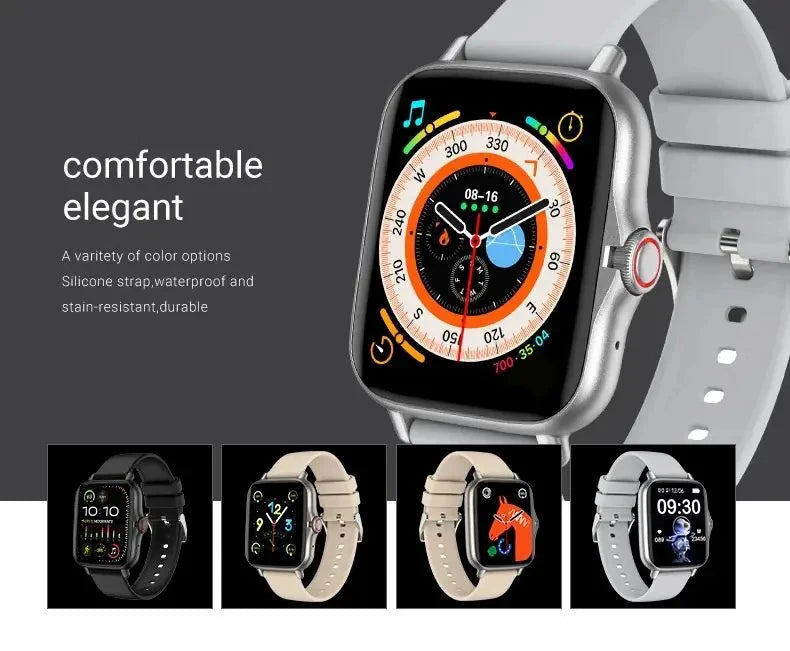 Smart Watch — 1.44" Bluetooth Call Blood Oxygen Monitor for Women & Men