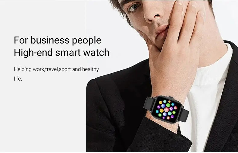 Smart Watch — 1.44" Bluetooth Call Blood Oxygen Monitor for Women & Men