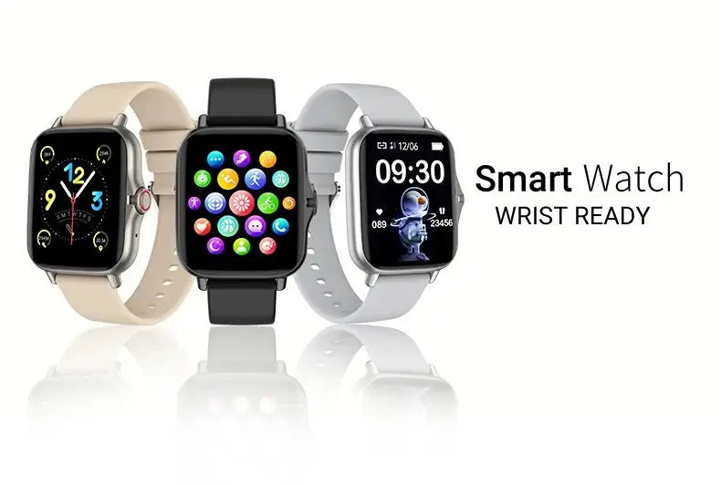 Smart Watch — 1.44" Bluetooth Call Blood Oxygen Monitor for Women & Men