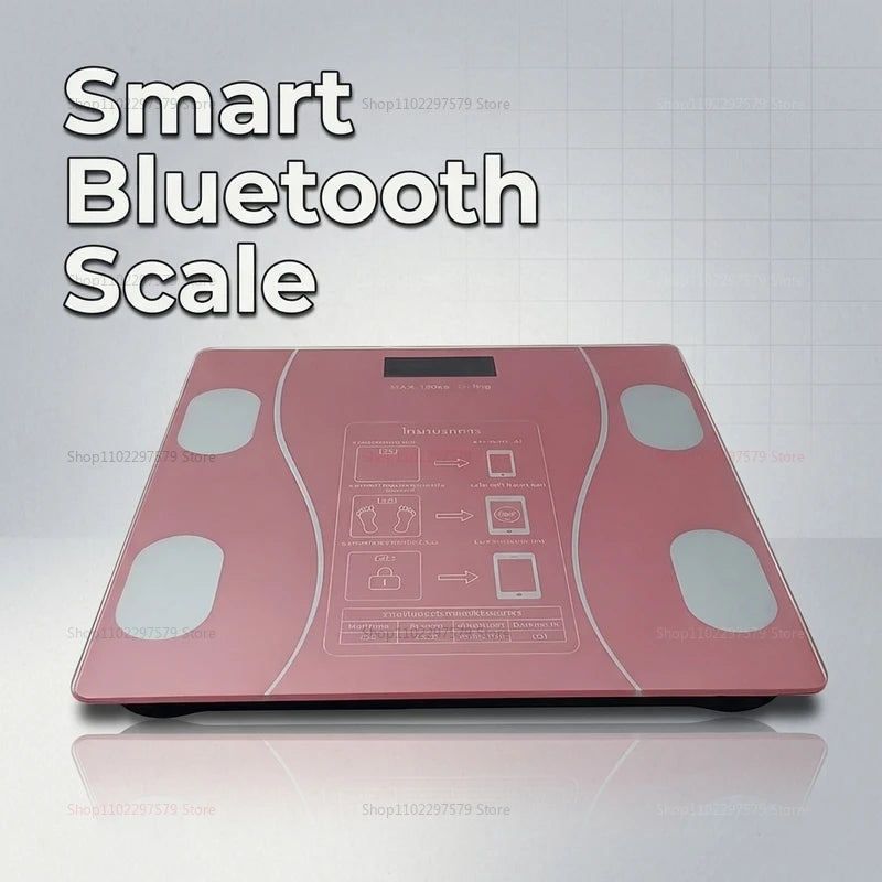 Smart Bluetooth Body Fat Scale — High Precision Digital Weight & Body Analyzer
