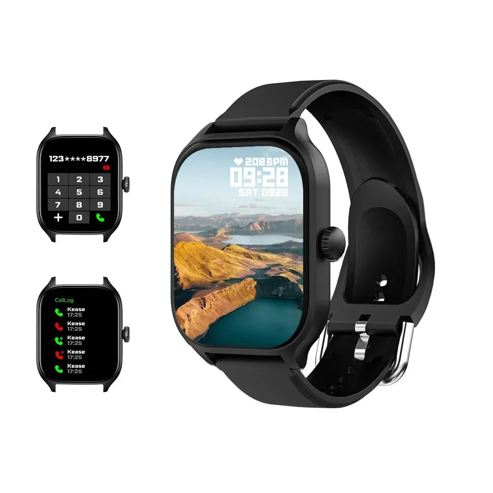 LAXASFIT H9 & H6 Smartwatch — Calls, Heart Rate & Blood Oxygen Monitor