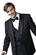 Barcelona Black Tuxedo Jacket — Notch Lapel Formal Separate