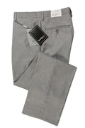 Bradley Heather Grey Luxury Wool Blend Suit Pants — Premium Formal