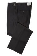 Ethan Black Super 150s Luxury Viscose Blend Suit Pants — Premium Formal