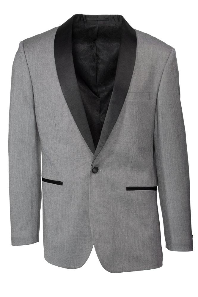 Sebastian Grey Pindot Tuxedo Jacket — Shawl Lapel Separate